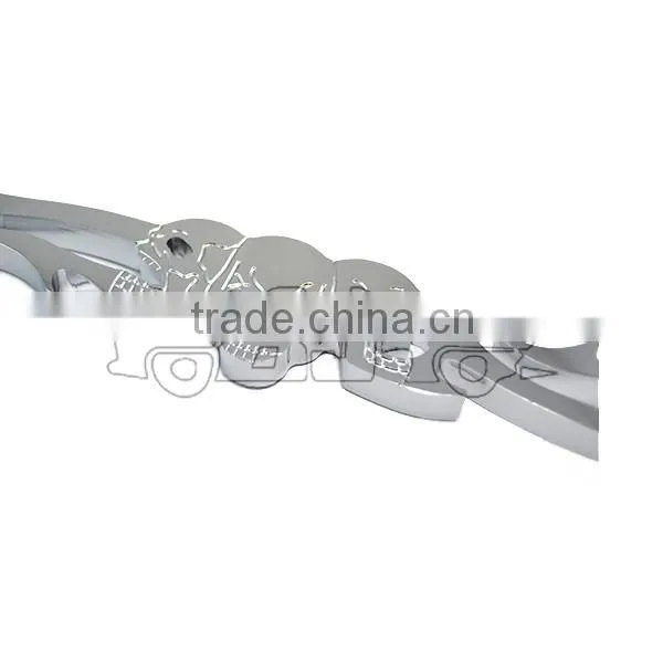 BJ-SL288-02 High Quality Chrome Three Centered Skulls 10.25'' Shift Linkages photo-5