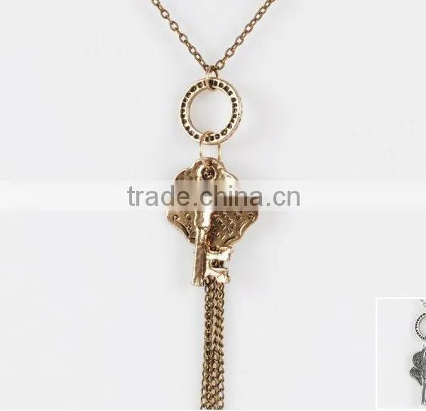 Hot Seller Chain Necklace With Key Pendant