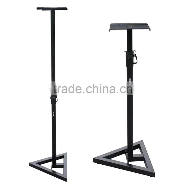 New Heavy Duty Telescoping Monitor Speaker Stand Height Adjustable Pair Studio photo-4