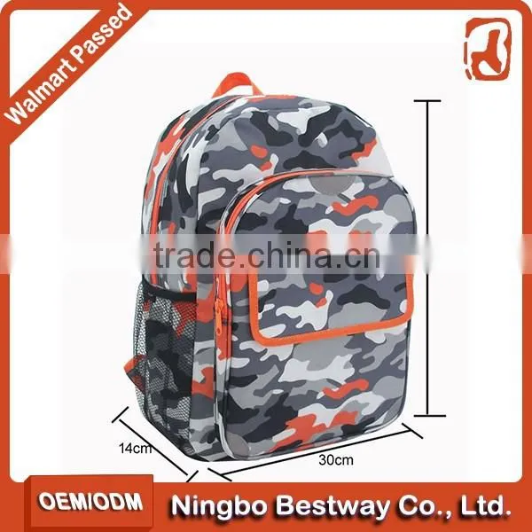 Fashion High School Backpack Bag Camo Military Hiking Backpacks photo-4