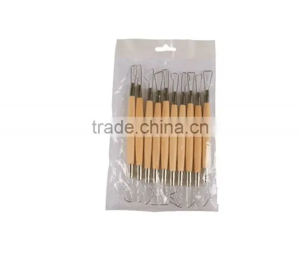 In Stock Wooden Stainless Pottery and Clay Modeling Tools Sculpture photo-2