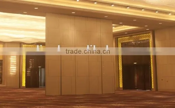 Aluminium Movable Partition Wall and Folding Wooden Partition Acoustic Movable Partition for Banquet Hall photo-2