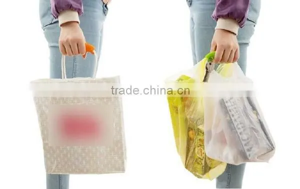 Recycable Plastic Bag Holder Detachable Bag Handle OEM Available photo-3