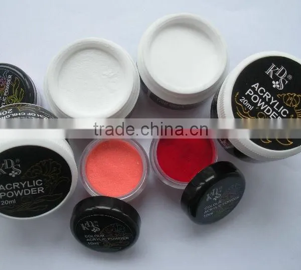 10ml Nail Acrylic Powder With Clear,white and Pink Color photo-3
