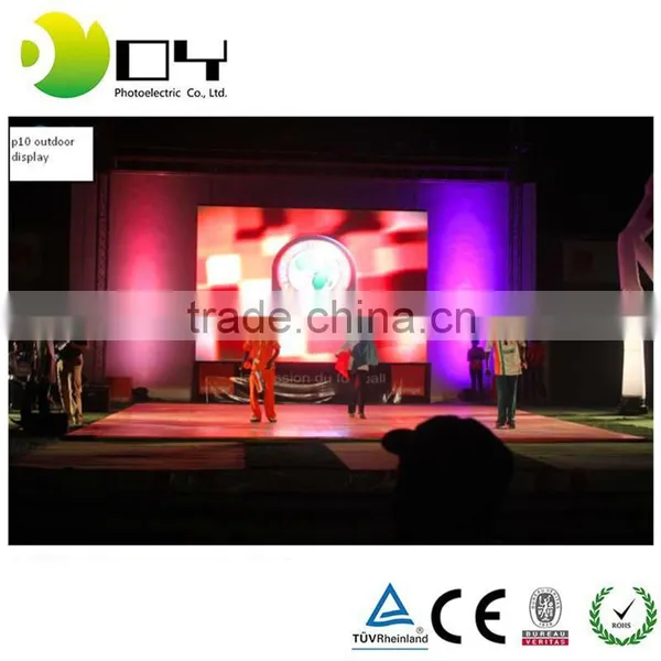 Led Running Display for Advertising 32*16cm Outdoor Board Screen Ip65 White Color P10 Led Module photo-3
