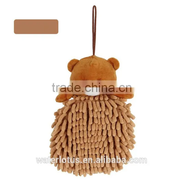 2015 New Style Cute Animals Durable Home Decoration Chenille Kitchen Hanging Hand Towel photo-2