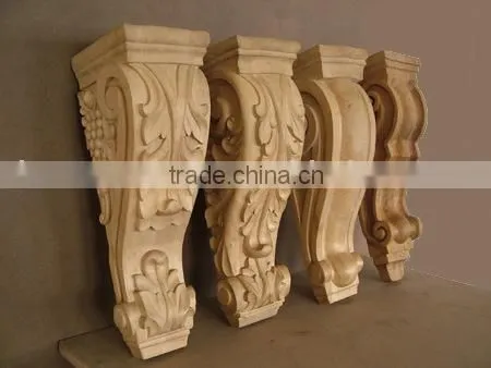 Wood Corbels,Decorative Wooden Corbels,Hand Carved Corbels,Architectural Corbels