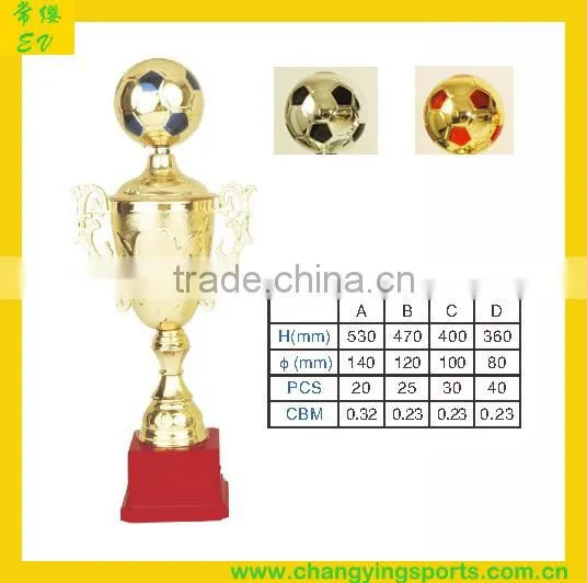 Plastic Trophies and Awards Football Trophy Soccer Trophy 2856 photo-2