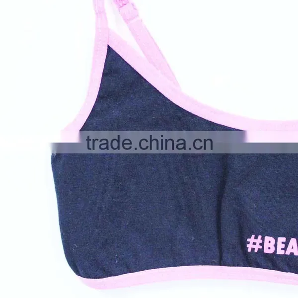 Solid Color Comfortable Bamboo Quick-dry Breathable Sport Bra photo-2