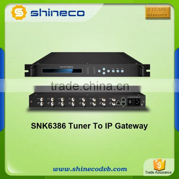 DVB S2 FTA Satellite Receiver IP Gateway