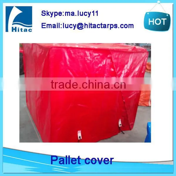 uv Resistant Waterproof Polyester Pvc Plastic Pallet Cover Manufacturers Quality Choice photo-2