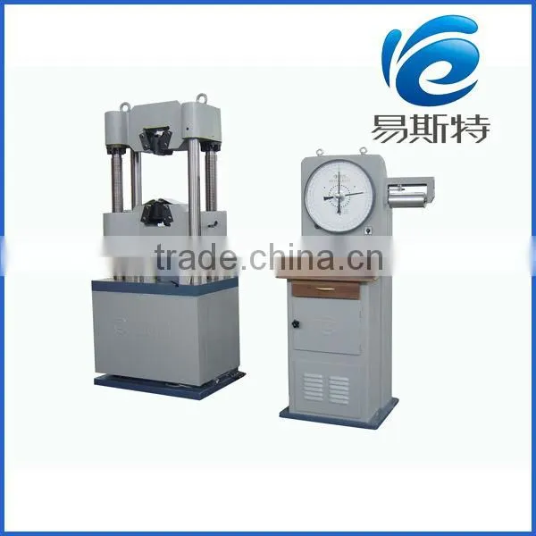 WE-2000B Hydraulic Universal Material Testing Machine Dial Type