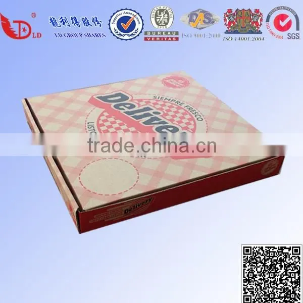 Design Corrugated Take Out Pizza Box Fast Food Box photo-3