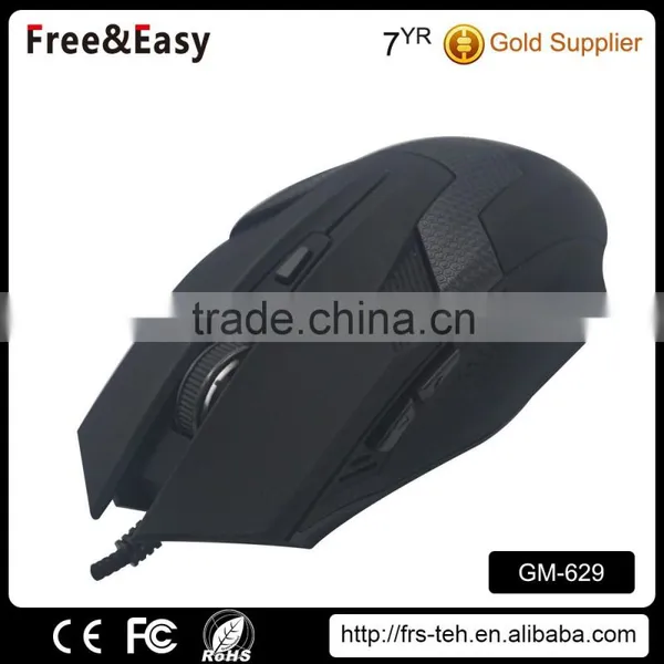 6D Ergonomic Glowing Gaming Mouse With Scroll Can do Led Show photo-2