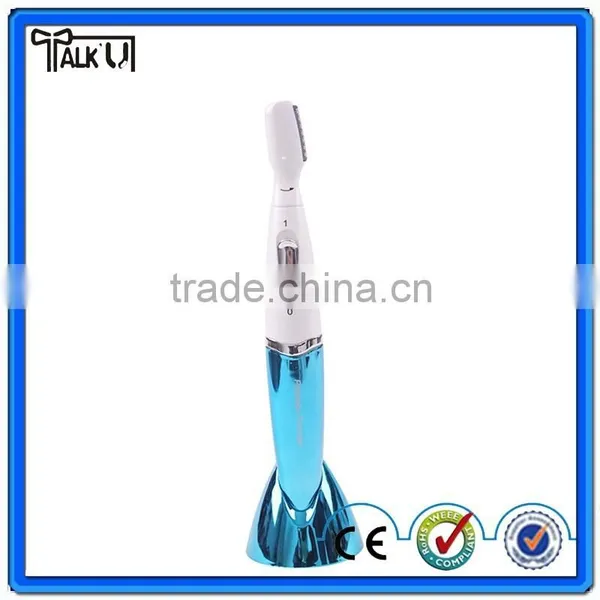 Lady Women Electric Shaver/tweezer Bikini Legs Eyebrow Trimmer Shaper Hair Remover Gift photo-4