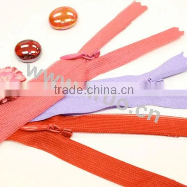 Lace 3# Invisible Nylon Zipper for Dress