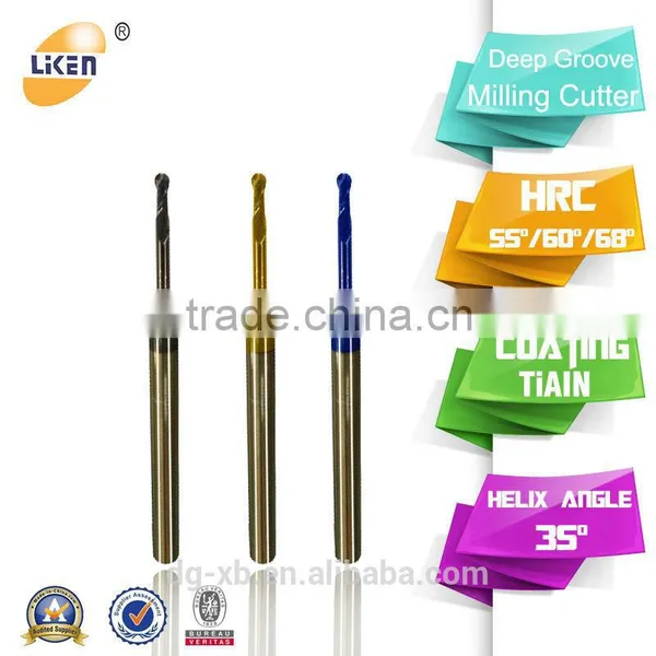 LIKEN 500 Carbide Cnc Machine Tool Deep Groove Tool for Dimple Locks