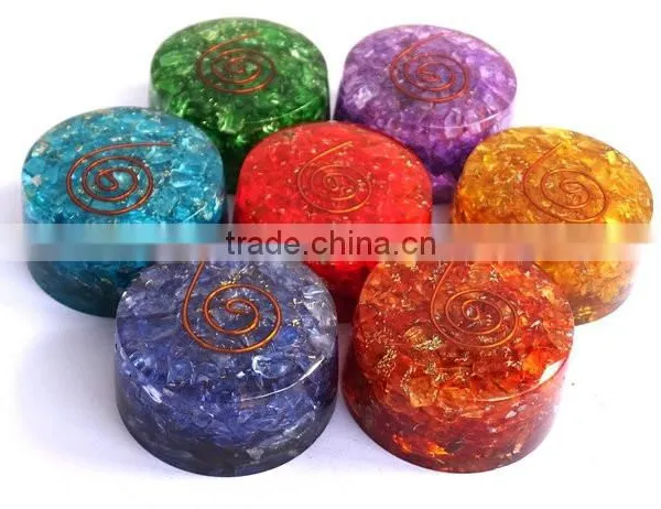 Rainbow Chakra Orgonite Tower Buster Set photo-5