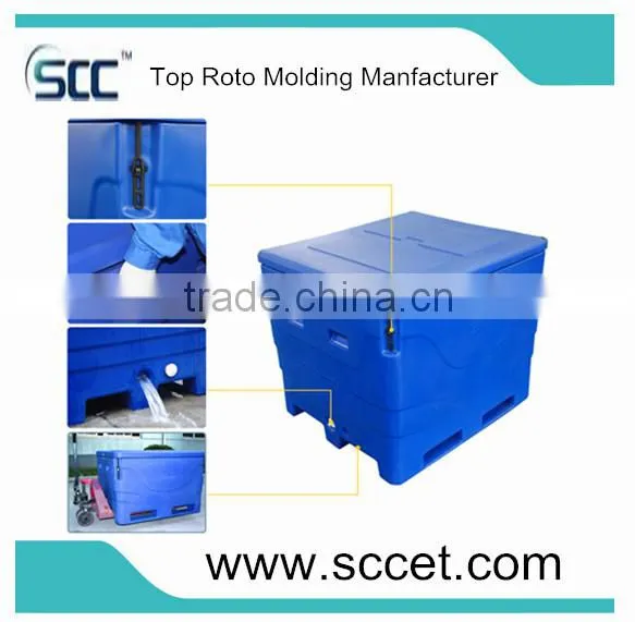 Fish Chilly Bin, Fish Coolers for Boat, Roto Molding Chilly Bin Coolers--1000ltrs photo-3