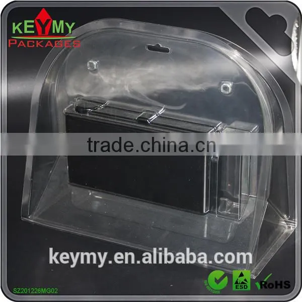 Custom Tri-folded Blister Packing With Paper Card, Transparent Tri- Folded Blister Clamshell photo-4