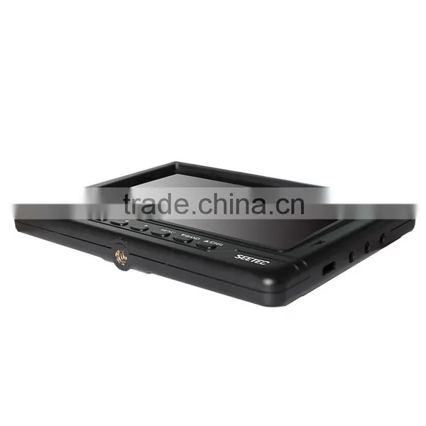 7 Inch Wireless Audio Video Transmitter Receiver Lcd Monitor Built in Battery 32 ch 5.8g Drone Parts photo-4