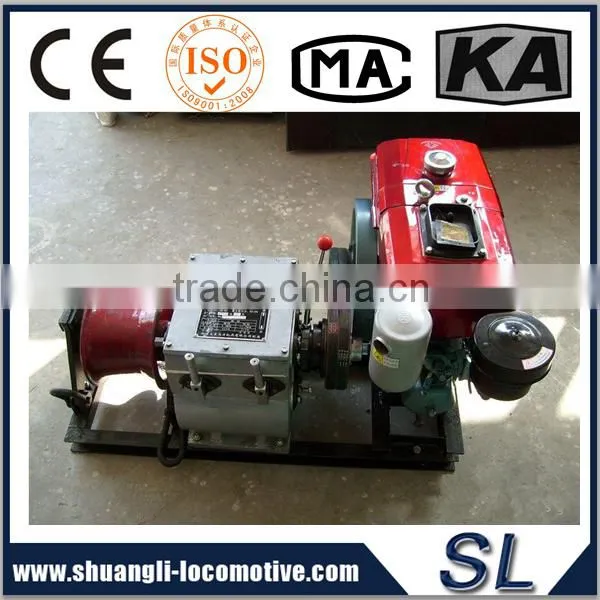 Max Speed 25M/Min Diesel Power Winch For Mine Construction photo-6