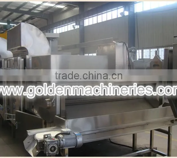 Food Frying Machine Snack Frying Equipment Coated Nut Oil Fryer photo-2