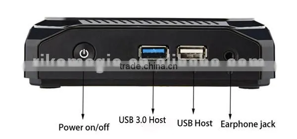Quad Core Win10 2GB/32GB XBMC Wintel Smart TV Box WiFi Mini PC Bluetooth photo-2