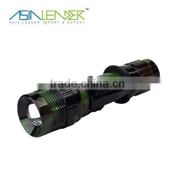 High power tactical led flashlight