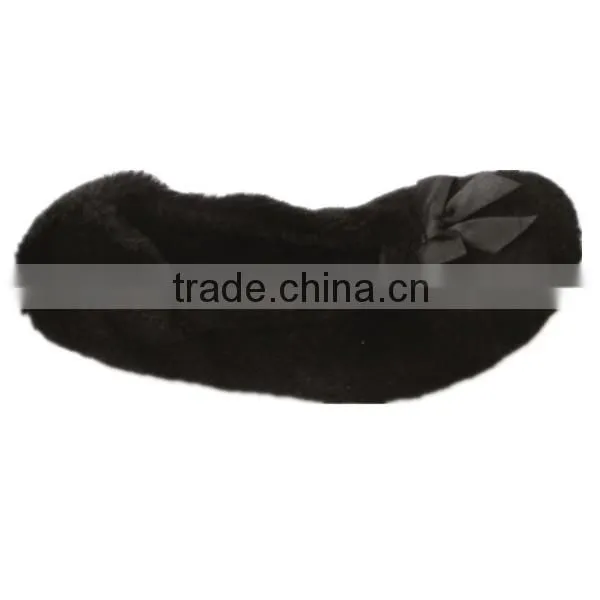 Hot Sale Elegant Soft Modern Black Lady Ballet Shoe photo-4