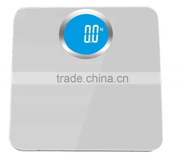 Digital Body Weight Bath Scale 180kg, Round LCD Display, Electronic Bath Scale photo-2
