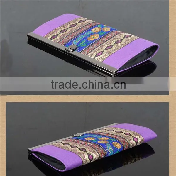 National Vintage Lady Clutch Tote Hand Purse Girls Beautiful Money Clip Wallet photo-4