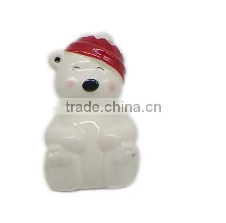 Colorful Dolomite Snowman Salt&pepper Shakers With Hand-painting photo-2