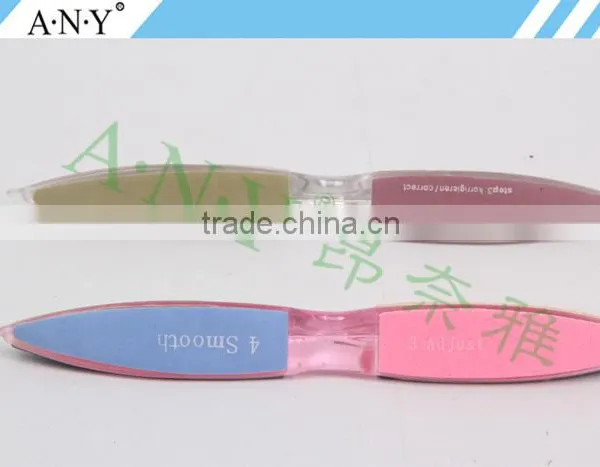 Professional Nail Care 6 Way Use Plastic Nail Buffers Polishing Tool photo-3
