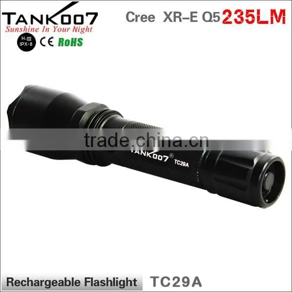 TANK007 Flashlights and Torches Police Rechargeable Torch Motorcycle Flashlight Torch Mount photo-4