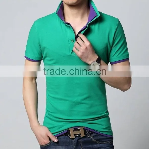 Men Customized T-shirts Leather Long Sleeve Casual T-shirt With Print Plain Sport Polo t Shirt for Men