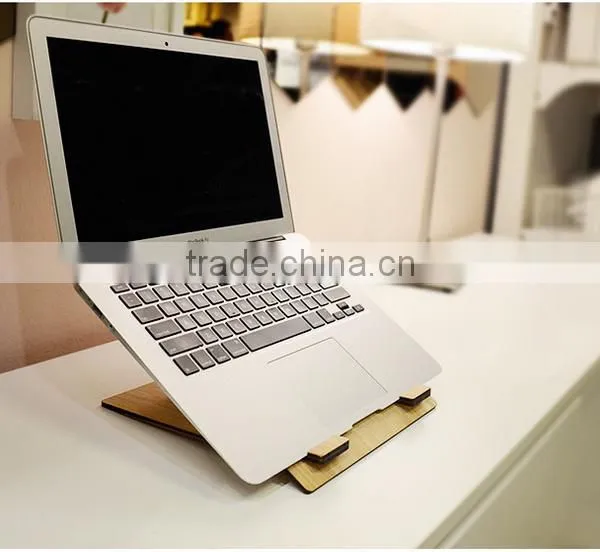 Bamboo Stand For Computer photo-2