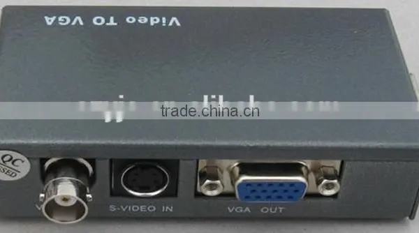 multiple signal converter, different signal Free Transform video converter, CVBS S-VIDEO AV VGA Convertor video converter