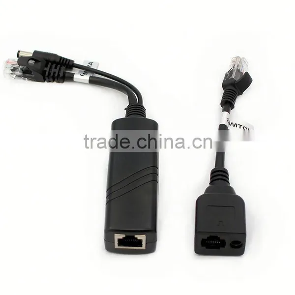Poe Splitter Cable Industrial Poe Switch Poe Splitter 100m for Cctv Camera YJS-POE100M photo-2