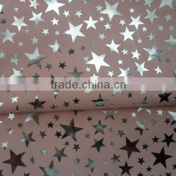 Silver Printing Fabric/ Sliver Pressed Fabric photo-3