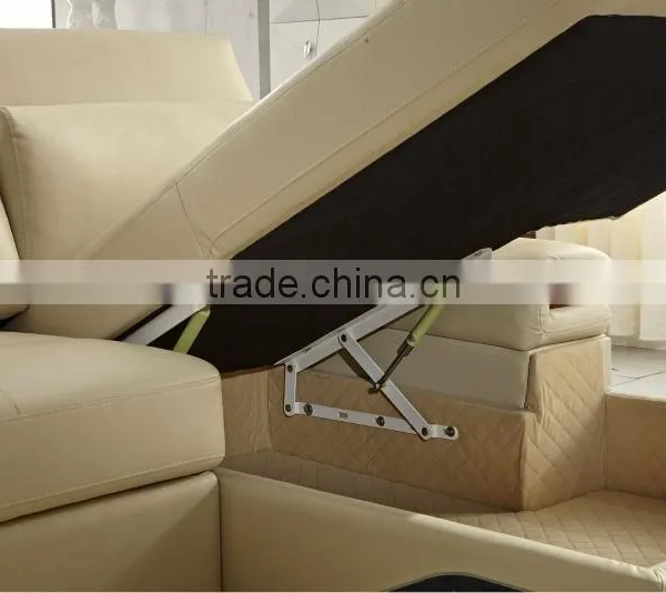 Reasonable Price Large Size Corner Sofa Soft Leather Set Design photo-5