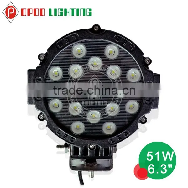 Cheap 24v Led Machine Work Light,6.3'' 51w 24v Led Machine Work Light photo-3