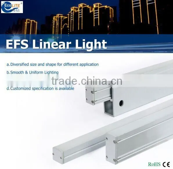 2015 Building Decorative Aluminum DMX512 EFS Led Linear Light photo-1