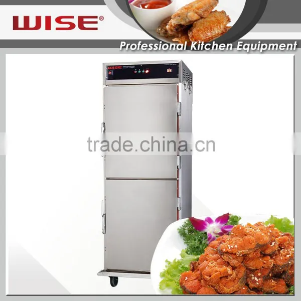 WISE 1940cm Commercial Upright Heated Holding Cabinet With Casters And Humidity Compensation photo-3