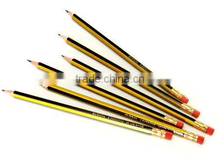 HB Wooden Pencil with eraser