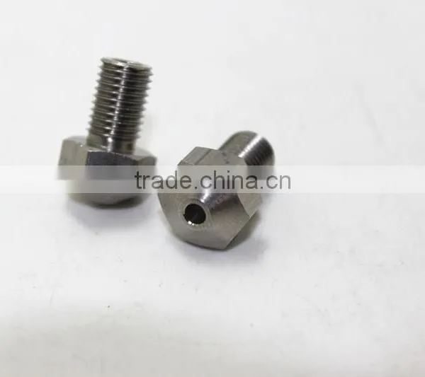 Extruder Nozzle 3mm Stainless Steel Nozzle Cleaning Machine Nozzle Spout for 3D Printer photo-2