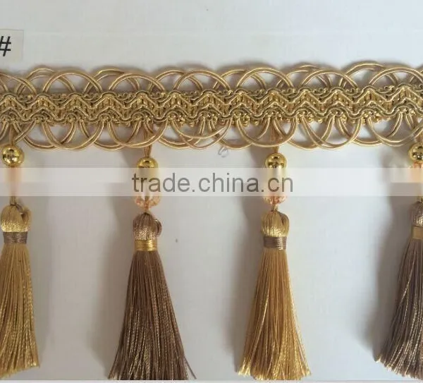 [YZLACE] Tassels Lace Curtain Wholesale photo-3