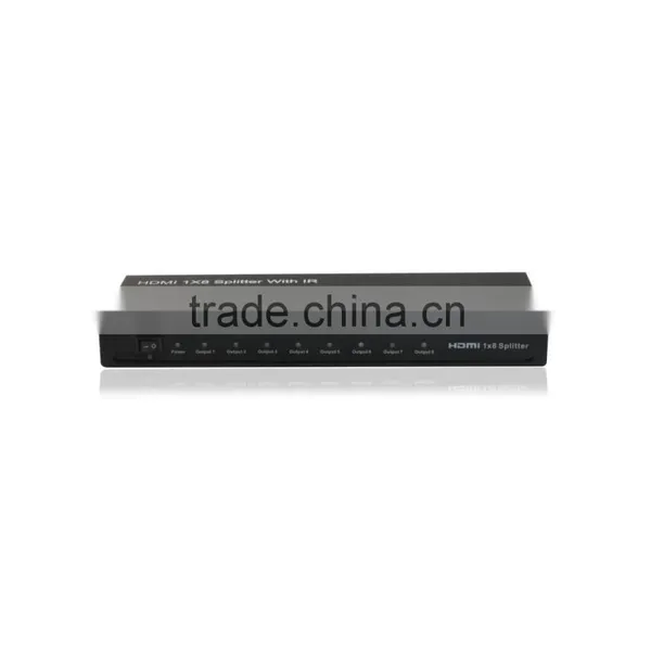 Hot Selling HDMI Splitter 1X8 With IR Support CEC HDMI 8 Port Splitter for Home Theater and Sound System Support 1080p photo-3