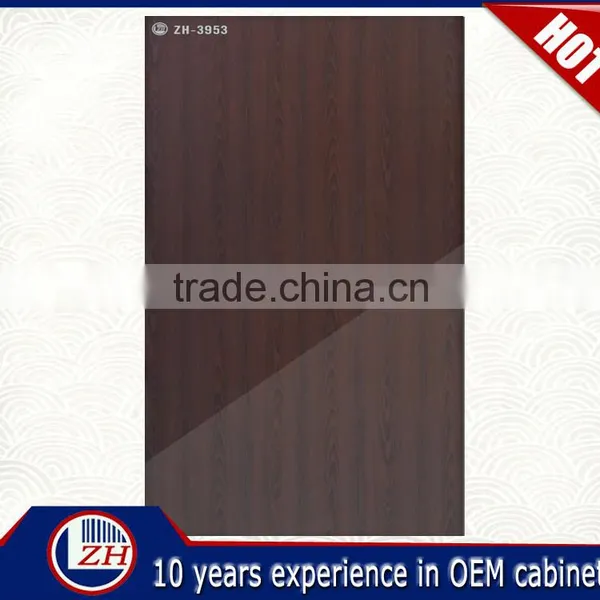 High Quality Wood Grain Mdf Board Laminated Mdf Board Price photo-2