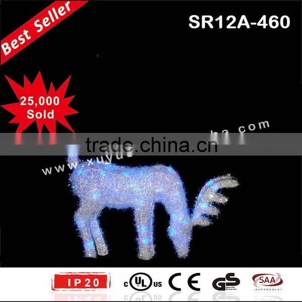 Lighted LED Christmas Reindeer Statues